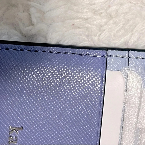 Kate Spade Madison small slim card holder size 4.08” W X 3.04” H X 0.4” D - Picture 8 of 16